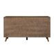 Emery Walnut 6 Drawer Dresser