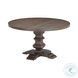 Emerson Dark Brown Round 54" Dining Table