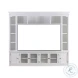 Virginia White Entertainment Center for TVs up to 75"