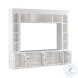 Virginia White Entertainment Center for TVs up to 75"
