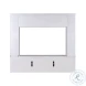 Virginia White Entertainment Center for TVs up to 75"