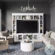 Virginia White Entertainment Center for TVs up to 75"
