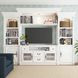 Newport White Entertainment Center for TVs up to 65"