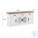 Dover White 62" Console