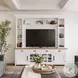 Dover White Entertainment Center