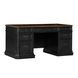 Roanoke Black Credenza Home Office Set