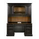 Roanoke Distressed Black 66" Executive Home Office Set