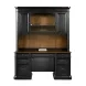 Roanoke Black Credenza With Hutch
