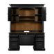 Roanoke Black Credenza With Hutch