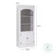 Roanoke White Bookcase