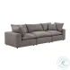 Cali Slate Performance Fabric Modular Sofa