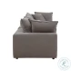 Cali Slate Performance Fabric Modular Sofa