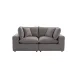 Cali Slate Performance Fabric Modular Living Room Set