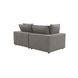 Cali Slate Performance Fabric Modular Loveseat