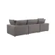 Cali Slate Performance Fabric Modular Living Room Set
