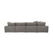 Cali Slate Performance Fabric Modular Large Chaise Sectional