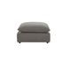 Cali Slate Performance Fabric Modular Large Chaise Sectional