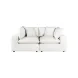 Cali Pearl Performance Fabric Modular 80" Loveseat