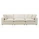 Cali Natural Performance Fabric Modular 120" Sofa