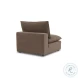 Cali Chocolate Brown Performance Velvet Modular L-Sectional