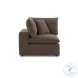 Cali Chocolate Brown Performance Velvet Modular L-Sectional