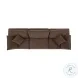 Cali Chocolate Brown Performance Velvet Modular Living Room Set
