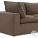 Cali Chocolate Brown Performance Velvet Modular Living Room Set