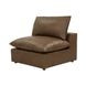 Cali Cognac Brown Leather Modular Large Chaise Sectional