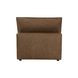Cali Cognac Brown Leather Modular Large Chaise Sectional