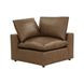 Cali Cognac Brown Leather Modular L-Sectional
