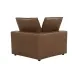 Cali Cognac Brown Leather Modular L-Sectional
