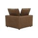 Cali Cognac Brown Leather Modular 120" Sofa