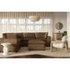 Cali Cognac Brown Leather Modular L-Sectional