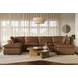 Cali Cognac Brown Leather Modular U- Chaise Sectional