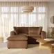 Cali Cognac Brown Leather Modular Sectional