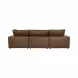 Cali Cognac Brown Leather Modular Sectional