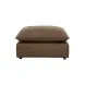 Cali Cognac Brown Leather Modular Large Chaise Sectional