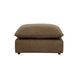 Cali Cognac Brown Leather Modular Small Sectional