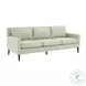 Luna Stone Gray Eco-Leather Sofa