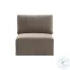 Willow Taupe Velvet Modular Large Chaise Sectional