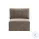 Willow Taupe Velvet Modular L Sectional
