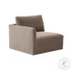 Willow Taupe Velvet Modular L Sectional
