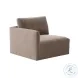 Willow Taupe Velvet Modular Large Chaise Sectional