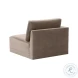 Willow Taupe Velvet Modular L Sectional