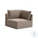 Willow Taupe Velvet Modular Sectional