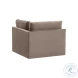 Willow Taupe Velvet Modular L Sectional