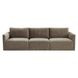 Willow Taupe Velvet Modular Sofa