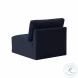 Willow Navy Velvet Modular Large Chaise Sectional