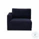 Willow Navy Velvet Modular Large Chaise Sectional