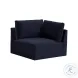Willow Navy Velvet Modular Large Chaise Sectional